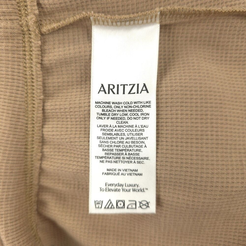 NEW Aritzia Sunday Best Baby Waffle Gilmore Wide Pant 90s Y2k Lounge Clean Girl - Picture 8 of 9
